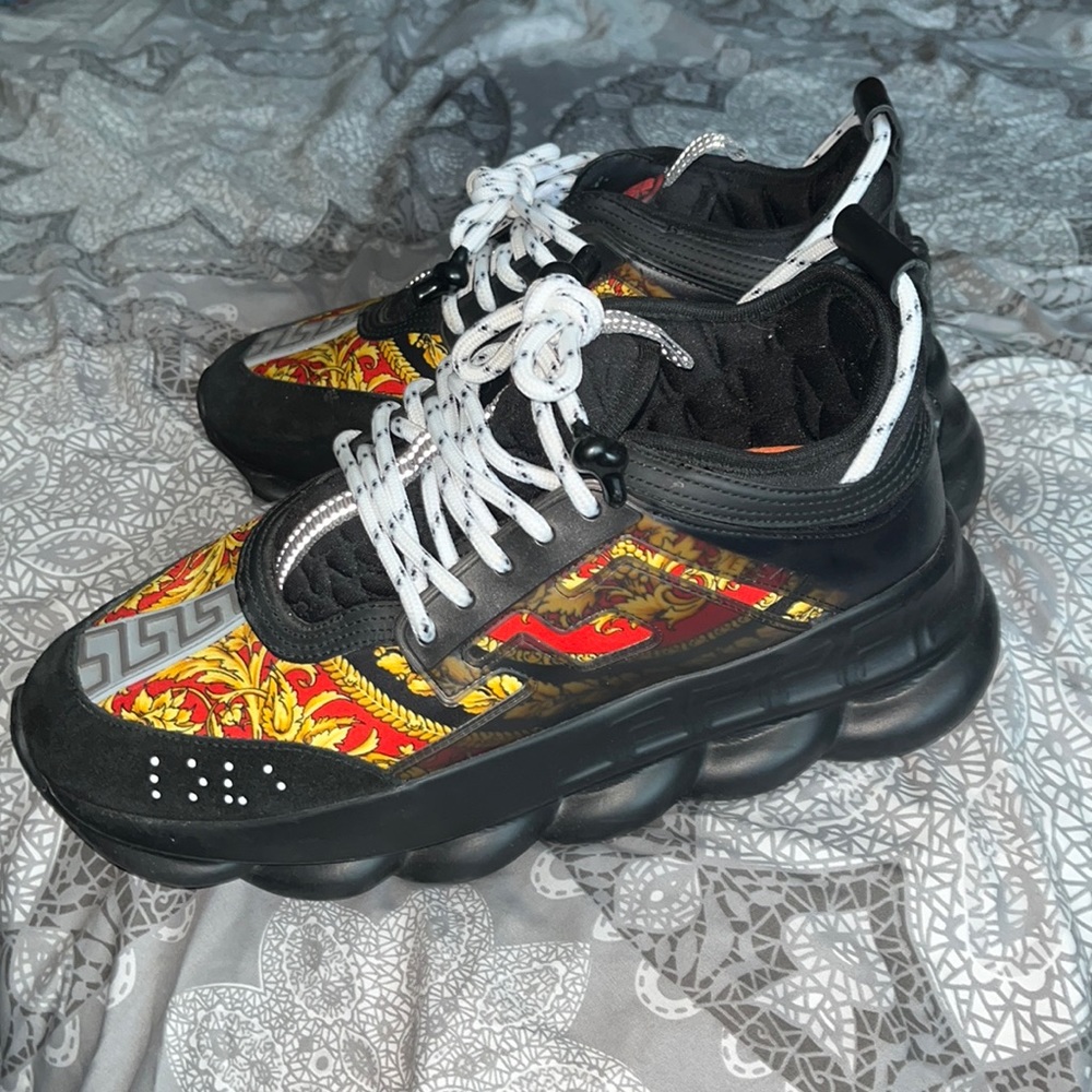 Versace chain reaction gym-shoes, I have the original bag but not the box.